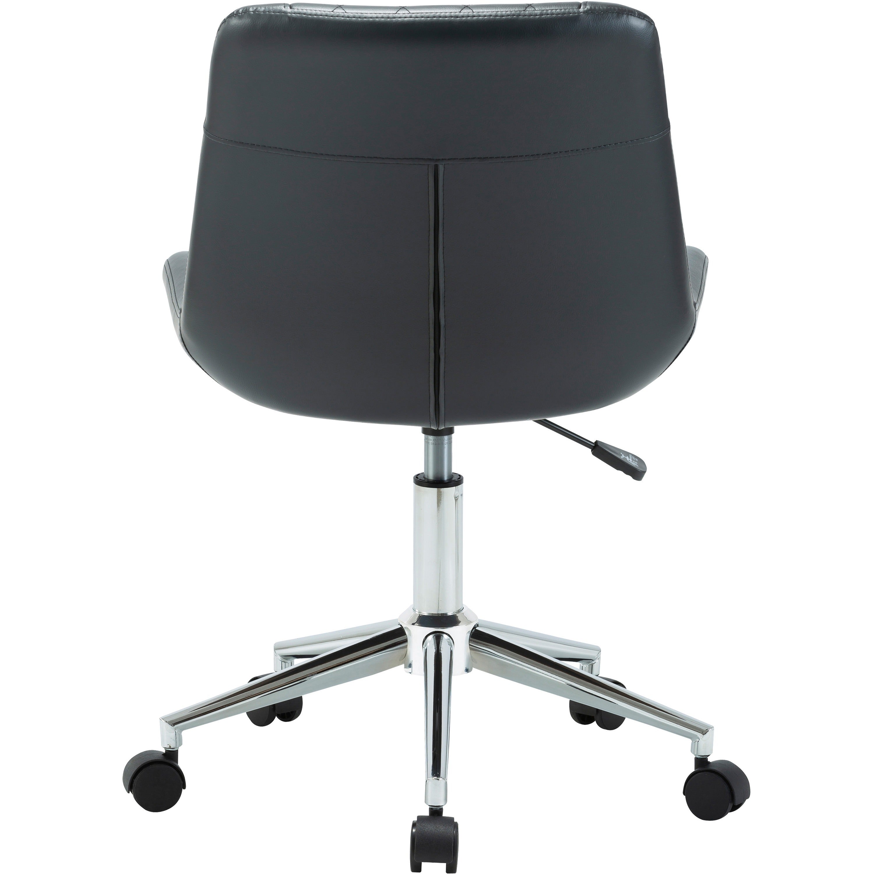 lys-low-back-office-chair-black-plywood-bonded-leather-seat-black-plywood-vinyl-back-low-back-1-each_lysch304bnbk - 5