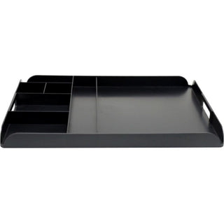 Mind Reader Anchor Collection Coffee Serving Station - 7 x Coffee Pod - 7 Compartment(s) - 1.3" Height x 17.5" Width x 13.3" DepthCounter, Desktop - Portable, Lightweight, Compact - Black - 1 Each