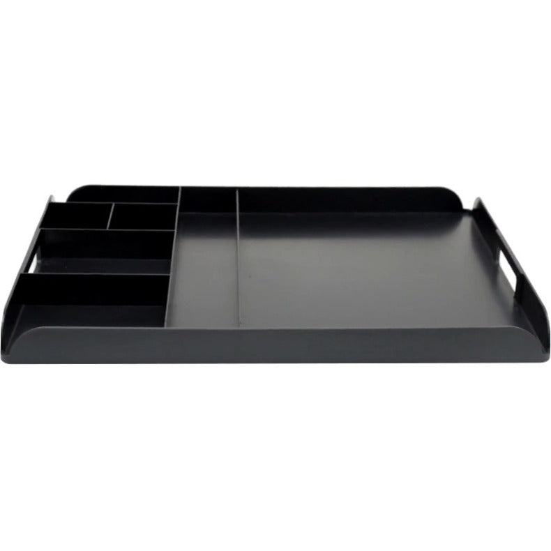 Mind Reader Anchor Collection Coffee Serving Station - 7 x Coffee Pod - 7 Compartment(s) - 1.3" Height x 17.5" Width x 13.3" DepthCounter, Desktop - Portable, Lightweight, Compact - Black - 1 Each