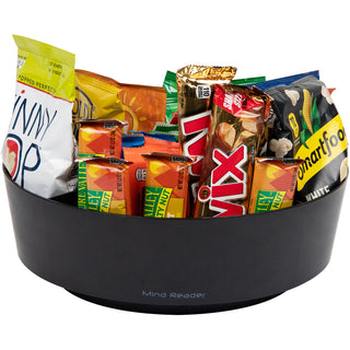 mind-reader-4-compartment-snack-carousel-organizer-4-compartments-rotate-lightweight-black-1-each_emslazsnack - 2