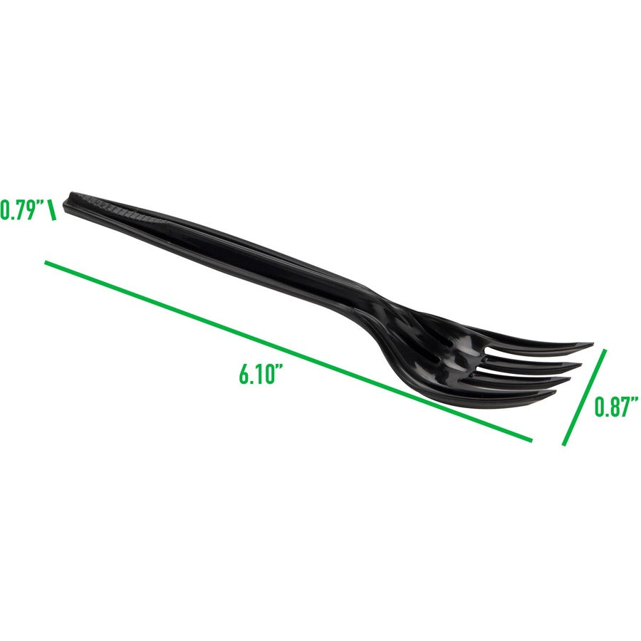 mind-reader-cutlery-dispenser-utensil-refill-100-pack-fork-kitchen-breakroom-black_emspfork100 - 4