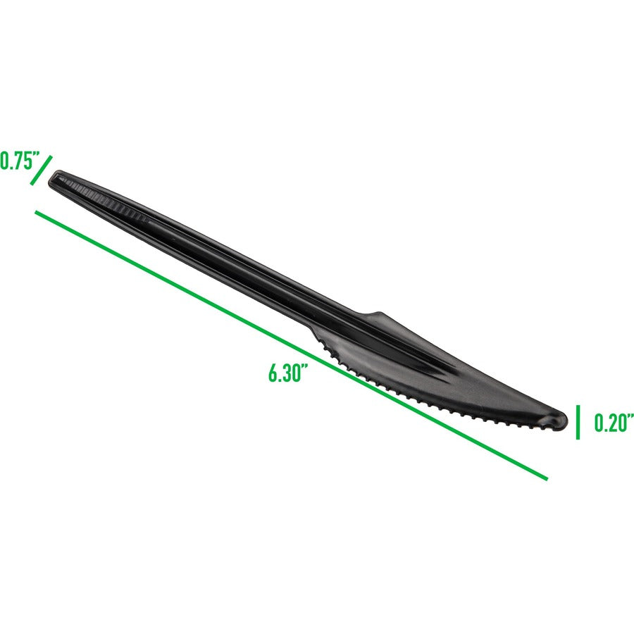 mind-reader-cutlery-dispenser-utensil-refill-100-pack-knife-kitchen-breakroom-black_emspknife100 - 4