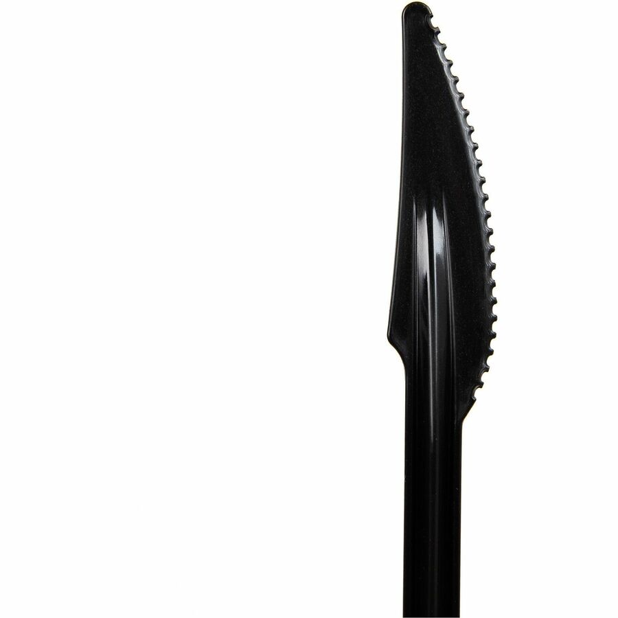 Mind Reader Cutlery Dispenser Utensil Refill - 100/Pack - Knife - Kitchen, Breakroom - Black