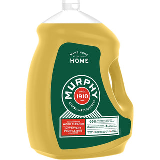 Murphy Oil Soap Cleaner - Concentrate - 145 fl oz (4.5 quart) - Natural Scent - 4 / Carton - Ammonia-free, Bleach-free, Phosphate-free - Brown