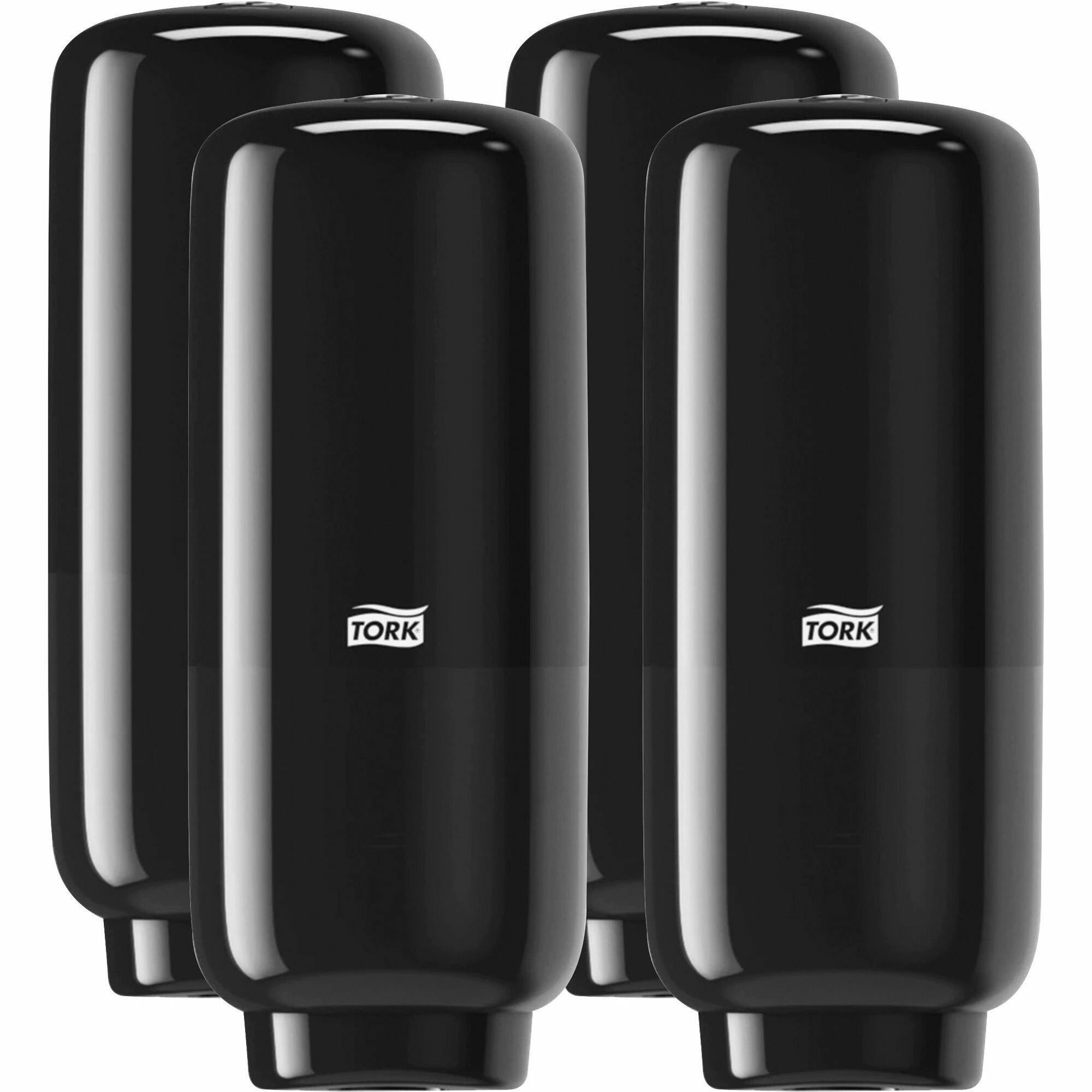 tork-foam-skincare-auto-dispenser-w-sensor-automatic-hygienic-lockable-wall-mountable-touch-free-refill-indicator-black-4-carton_trk571608ct - 1