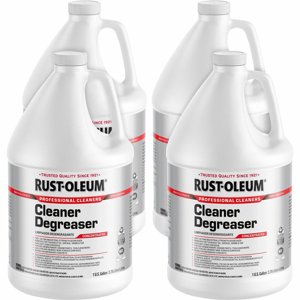 Krud Kutter PRO Cleaner Degreaser - Concentrate - 128 fl oz (4 quart) - 4 / Carton - Heavy Duty, Chemical-free, Residue-free - Clear