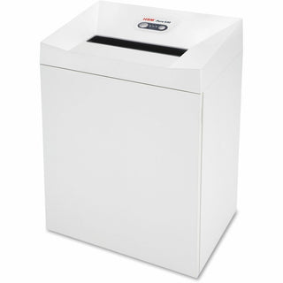 HSM Pure 530 - 1/4" - Continuous Shredder - Strip Cut - 27 Per Pass - for shredding Paper, Staples, Paper Clip, Credit Card, CD, DVD - 0.250" Shred Size - P-2/O-2/T-2/E-2 - 11.81" Throat - 21.10 gal Wastebin Capacity - White - TAA Compliant