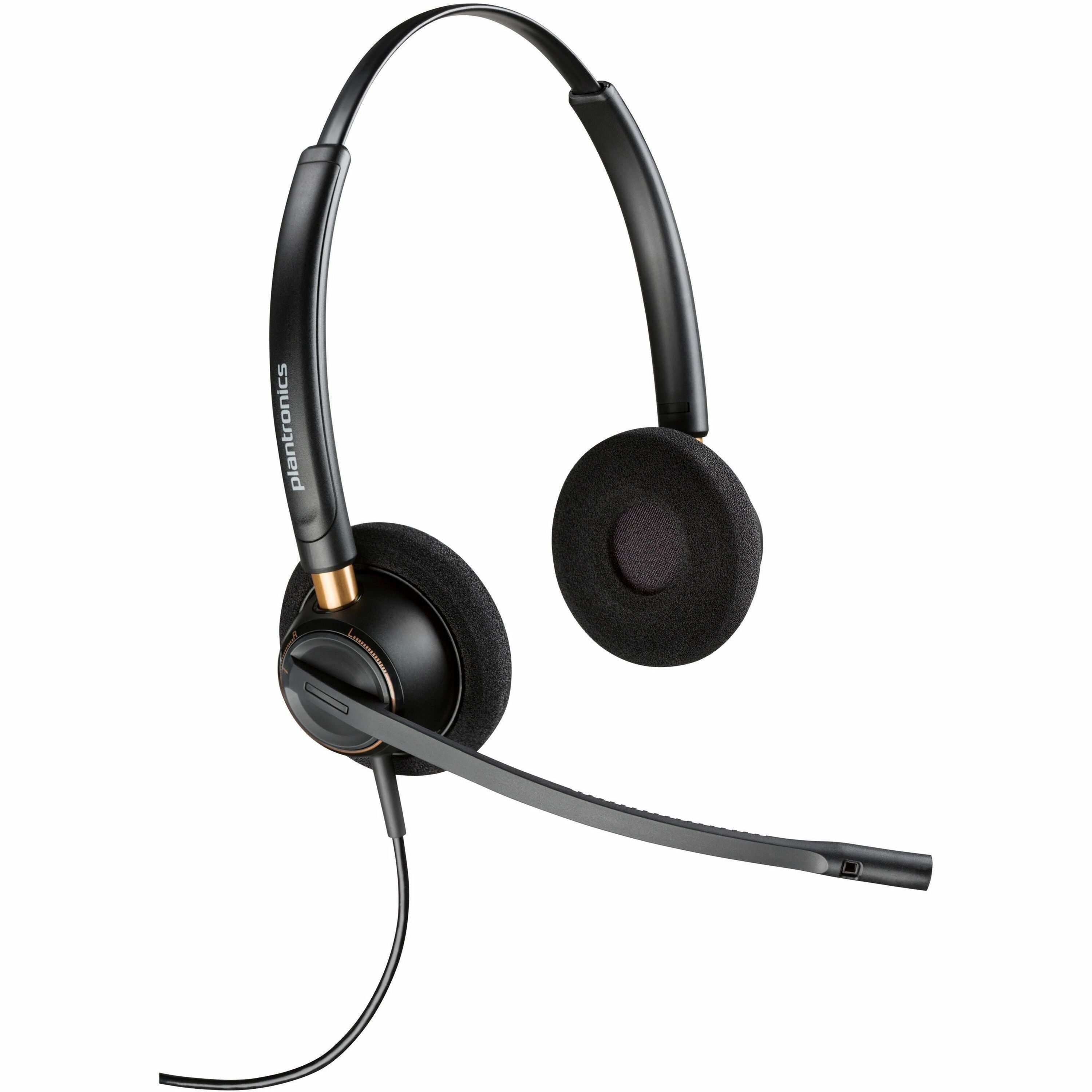 poly-encorepro-hw520-binaural-headset-stereo-mini-phone-35mm-wired-20-hz-16-khz-on-ear-binaural-ear-cup-258-ft-cable-omni-directional-noise-cancelling-microphone-black_hew783p6aa - 1
