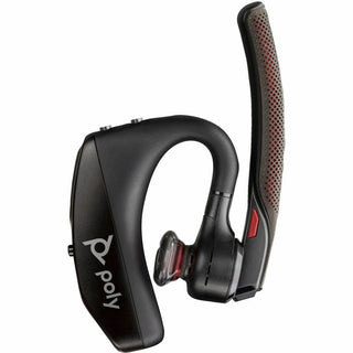 Poly Voyager 5200 UC USB-A Bluetooth Headset +BT700 Adapter - Google Assistant, Siri - Mono - Wireless - Bluetooth - 98.4 ft - 32 Ohm - 100 Hz - 20 kHz - Over-the-ear, Earbud - Monaural - In-ear - 7.12 ft Cable - Omni-directional, MEMS Technology, No - 2