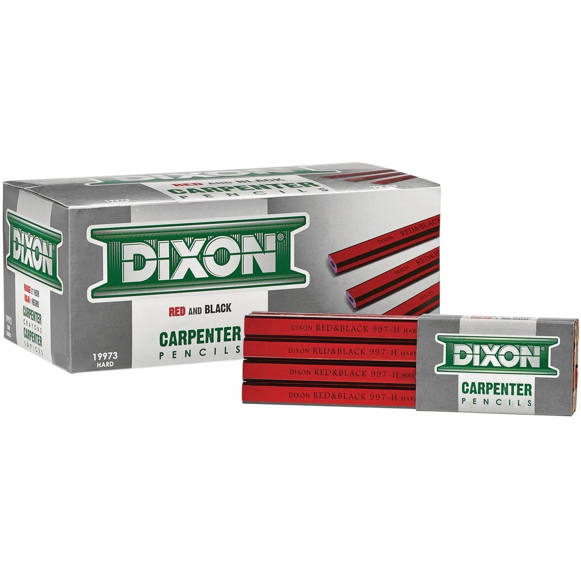 dixon-industrial-carpenter-pencils-graphite-lead-red-black-barrel-12-box_dixx19973 - 1