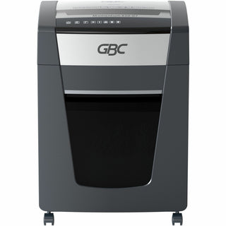 gbc-momentum-paper-shredder-x20-07-micro-cut-p-4-anti-jam-20-sheets-continuous-shredder-micro-cut-20-per-pass-for-shredding-paper-clip-paper-junk-mail-staples-p-4-9-throat-4-hour-run-time-7-gal-wastebin-capacity-black_gbcwsm177001 - 2