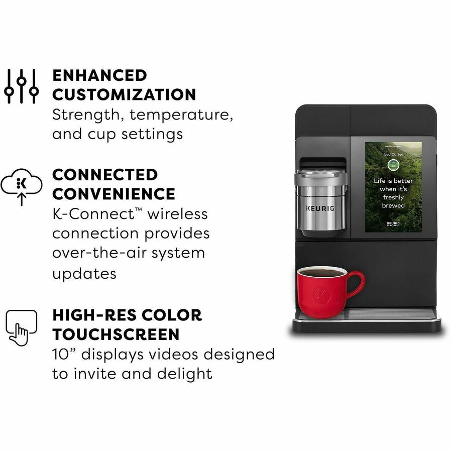 Keurig K-4500 Single-Serve Commercial Cafe System - 1400 WSingle-serve - Coffee Strength Setting - K-Cup Pod/Capsule Brand - Multi