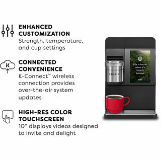 Keurig K-4500 Single-Serve Commercial Cafe System - 1400 WSingle-serve - Coffee Strength Setting - K-Cup Pod/Capsule Brand - Multi