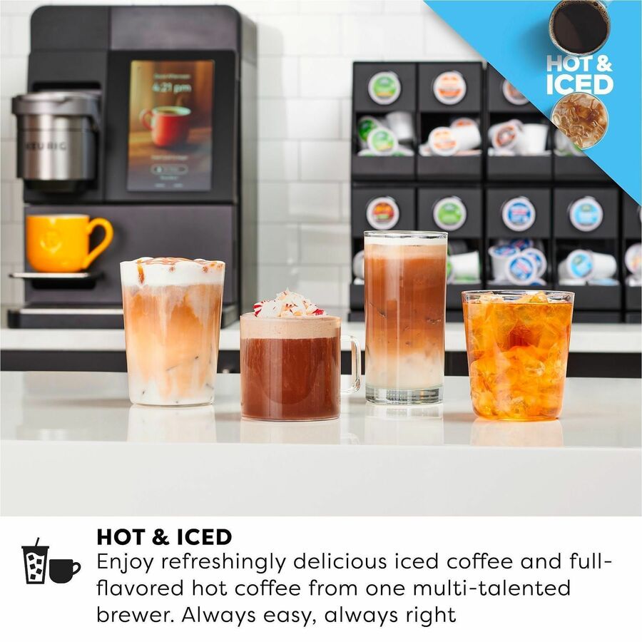 Keurig K-4500 Single-Serve Commercial Cafe System - 1400 WSingle-serve - Coffee Strength Setting - K-Cup Pod/Capsule Brand - Multi
