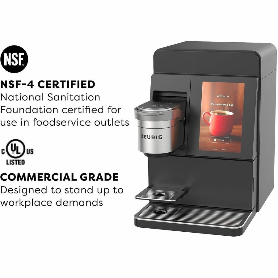 Keurig K-4500 Single-Serve Commercial Cafe System - 1400 WSingle-serve - Coffee Strength Setting - K-Cup Pod/Capsule Brand - Multi
