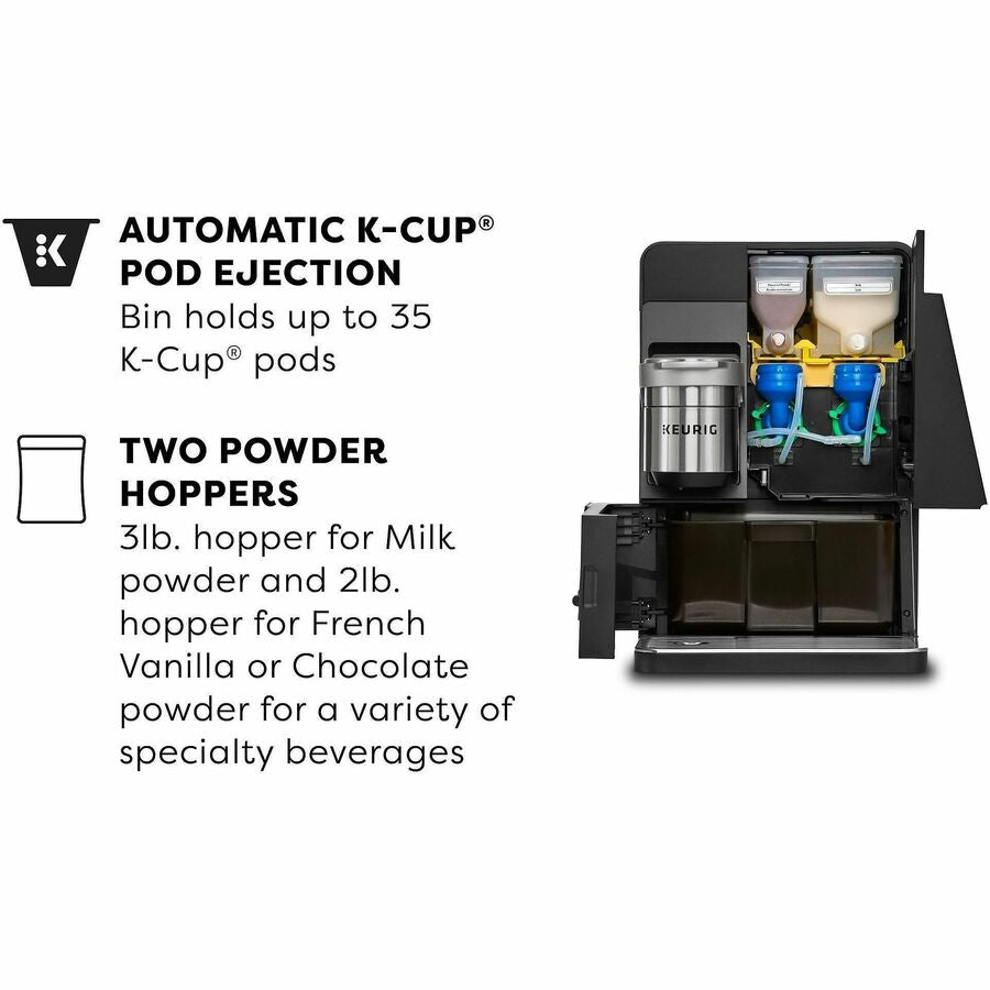 Keurig K-4500 Single-Serve Commercial Cafe System - 1400 WSingle-serve - Coffee Strength Setting - K-Cup Pod/Capsule Brand - Multi
