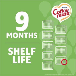 Coffee mate Irish Cream Liquid Creamer - Irish Cream Flavor - 0.38 fl oz (11 mL) - 180/Carton