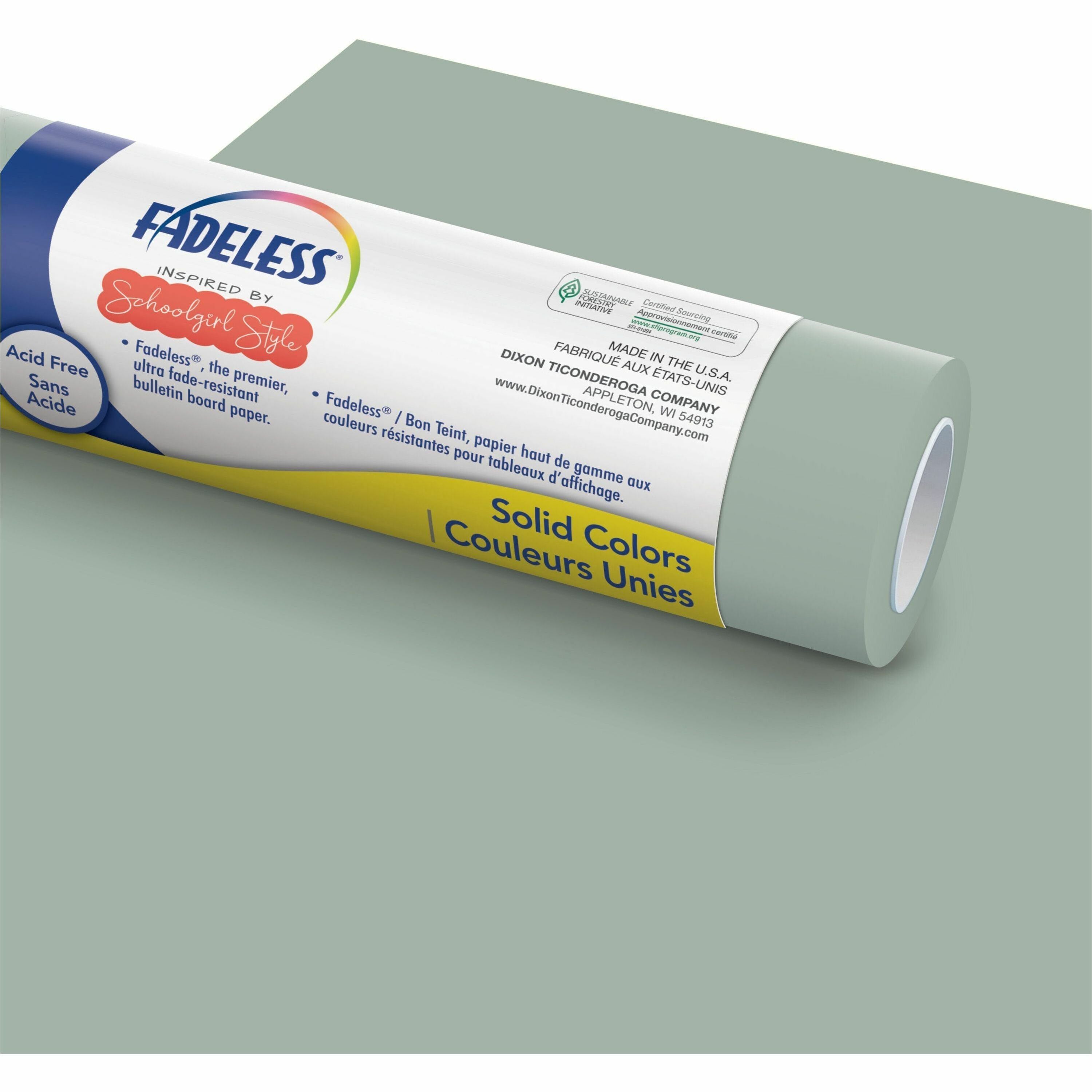 fadeless-bulletin-board-paper-rolls-bulletin-board-classroom-art-48width-x-50-ftlength-50-lb-basis-weight-1-roll-vintage-chalkboard_pacp0040025 - 1