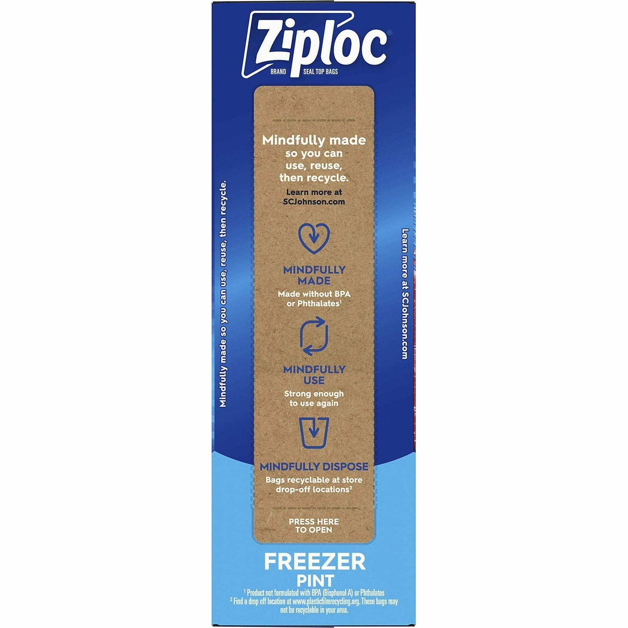 ziploc-grip-n-seal-freezer-bags-5-width-x-7-length-blue-plastic-20-box-food-meat-poultry-fish_sjn314443 - 5