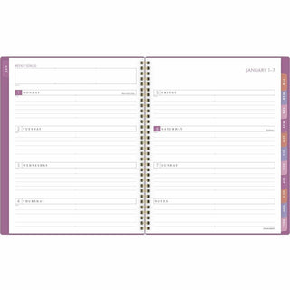 at-a-glance-badge-weekly-monthly-planner-large-size-weekly-monthly-13-month-january-2024-january-2025-8-1-2-x-11-sheet-size-twin-wire-purple-white-paper-bleed-resistant-dated-planning-page-reference-calendar-durable-flexib_aag1675t905 - 5