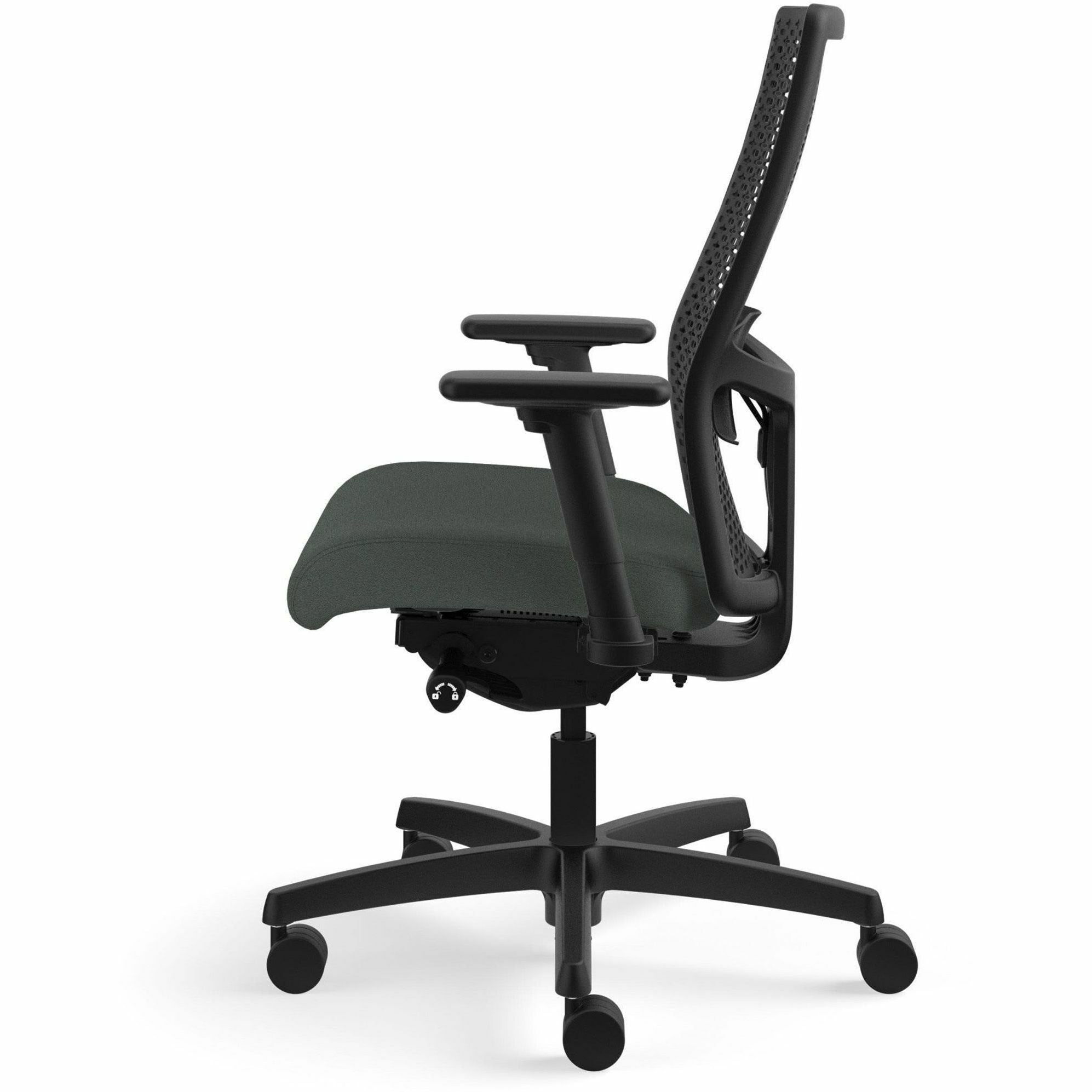 hon-ignition-reactiv-back-task-chair-fabric-seat-iron-ore-fabric-seat-black-mesh-back-black-frame-5-star-base-1-each_honiwmrak20c19b - 3