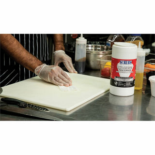 scrubs-no-rinse-food-surface-disinfectant-wipes-ready-to-use-80-can-6-carton-rinse-free-red_itw97080ct - 6