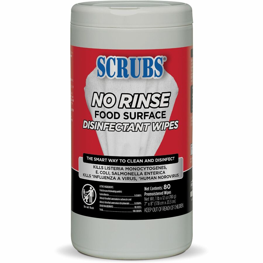 scrubs-no-rinse-food-surface-disinfectant-wipes-ready-to-use-80-can-6-carton-rinse-free-red_itw97080ct - 5