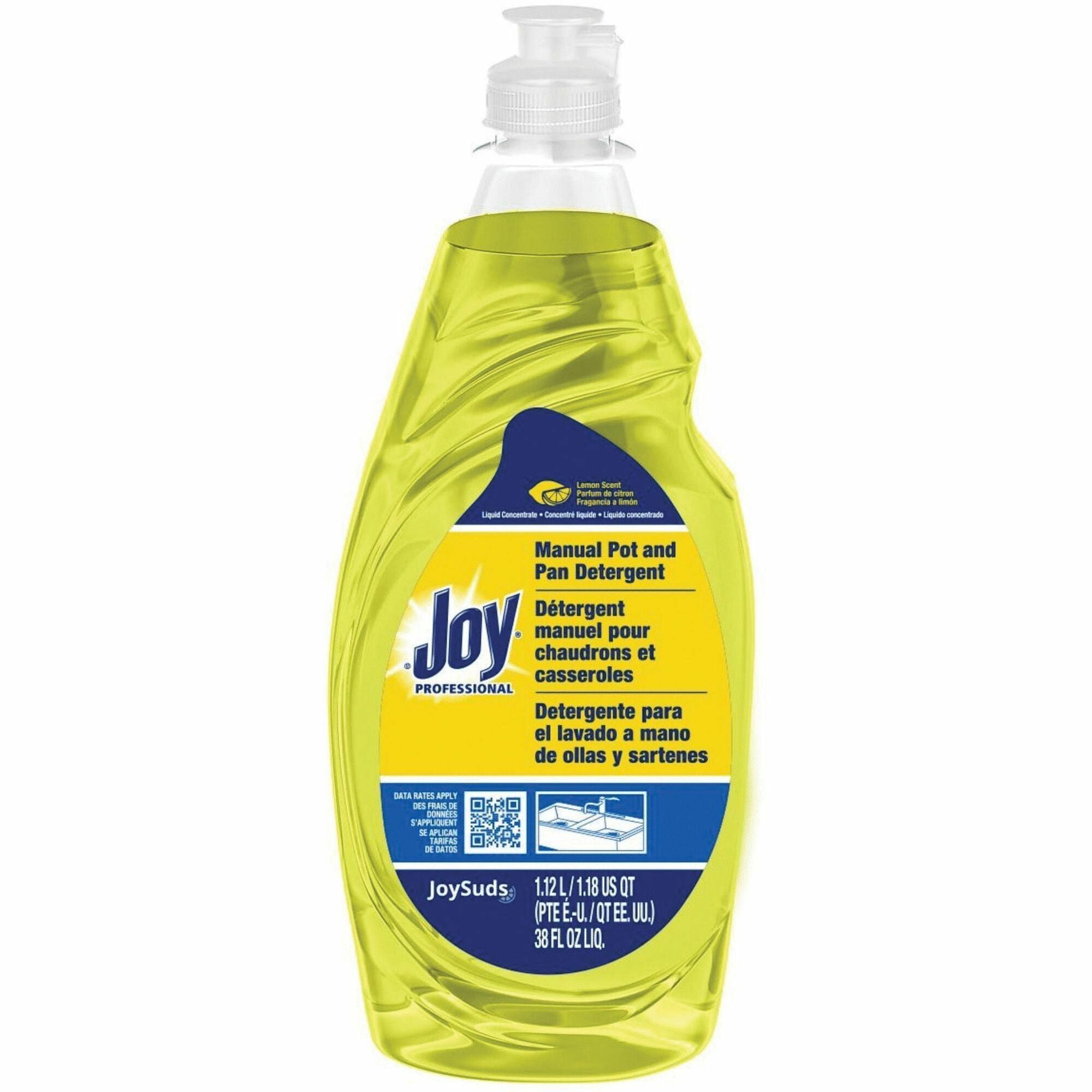joysuds-professional-dishwashing-detergent-concentrate-38-fl-oz-12-quart-lemon-scent-8-carton-yellow_jys43606 - 1