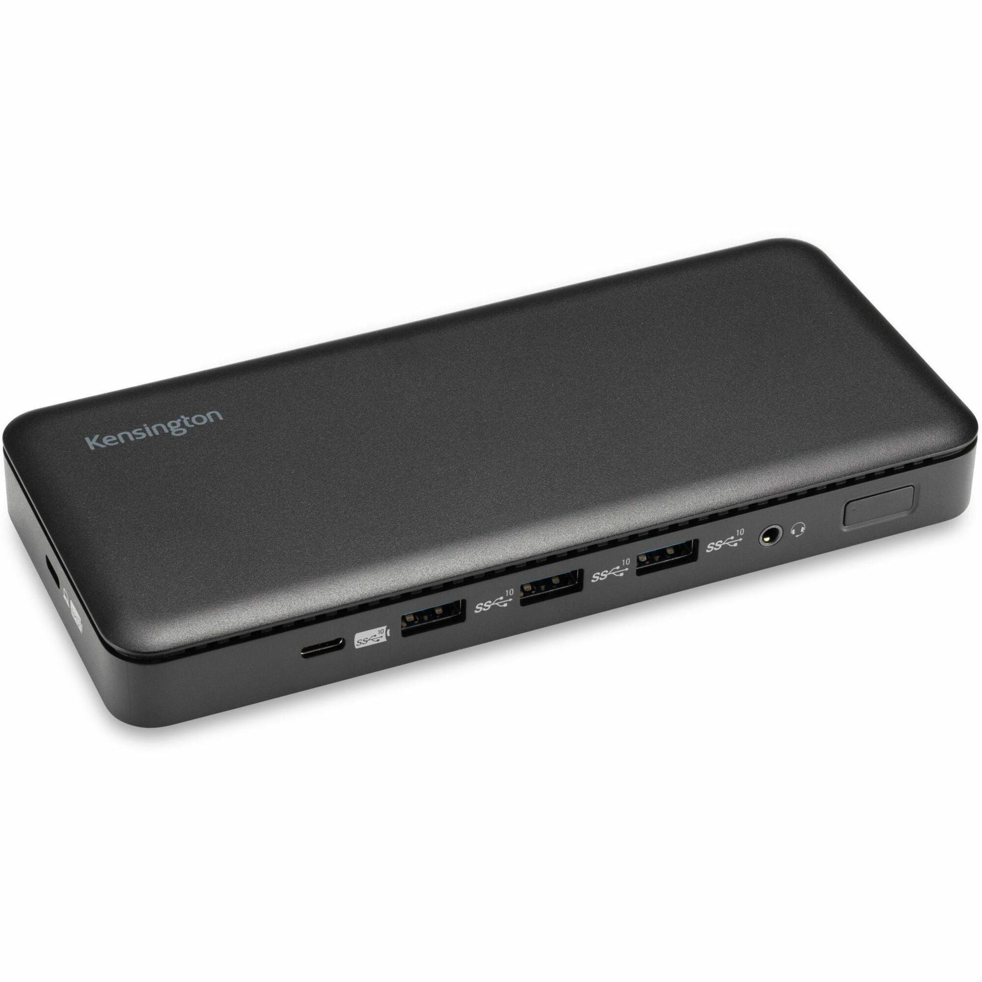 Kensington USB-C Triple Video Docking Station - for Notebook/Monitor - USB Type C - 3 Displays Supported - 4K, Full HD - 3840 x 2160, 1920 x 1080 - USB Type-C - Black - Wired - Windows 10 - 85W - 1