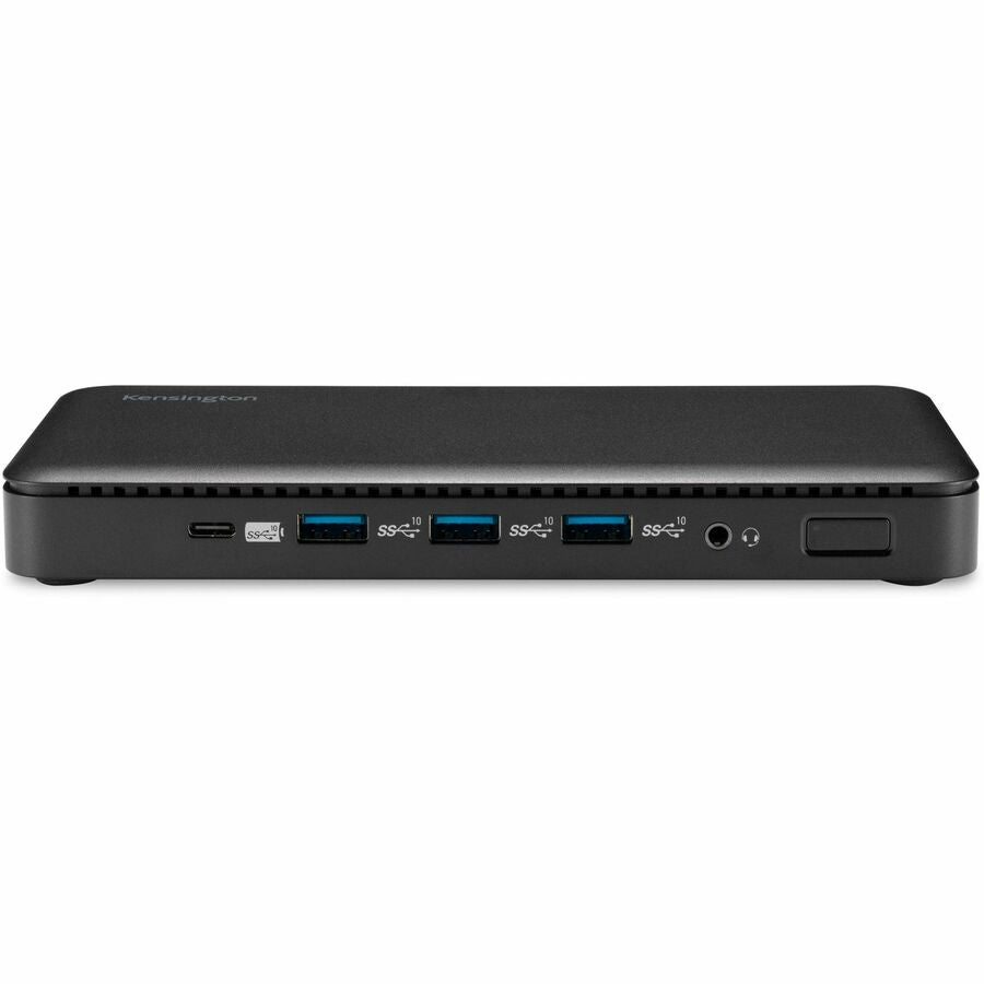 Kensington USB-C Triple Video Docking Station - for Notebook/Monitor - USB Type C - 3 Displays Supported - 4K, Full HD - 3840 x 2160, 1920 x 1080 - USB Type-C - Black - Wired - Windows 10 - 85W