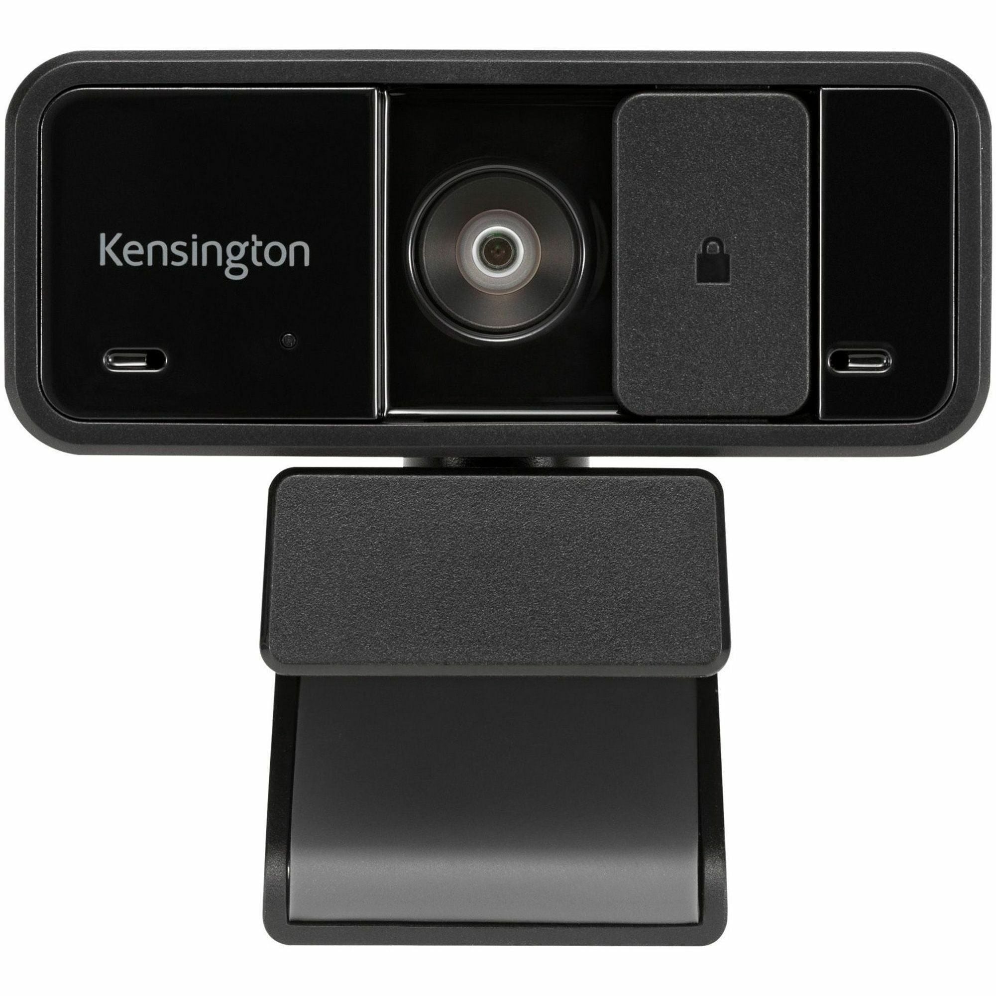 Kensington Webcam - Black - 1 Pack(s) - 1920 x 1080 Video - Fixed Focus - Microphone - 3