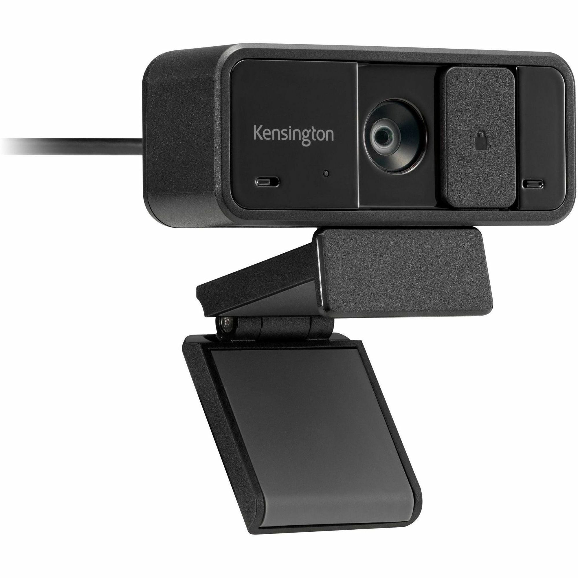 Kensington Webcam - Black - 1 Pack(s) - 1920 x 1080 Video - Fixed Focus - Microphone - 5