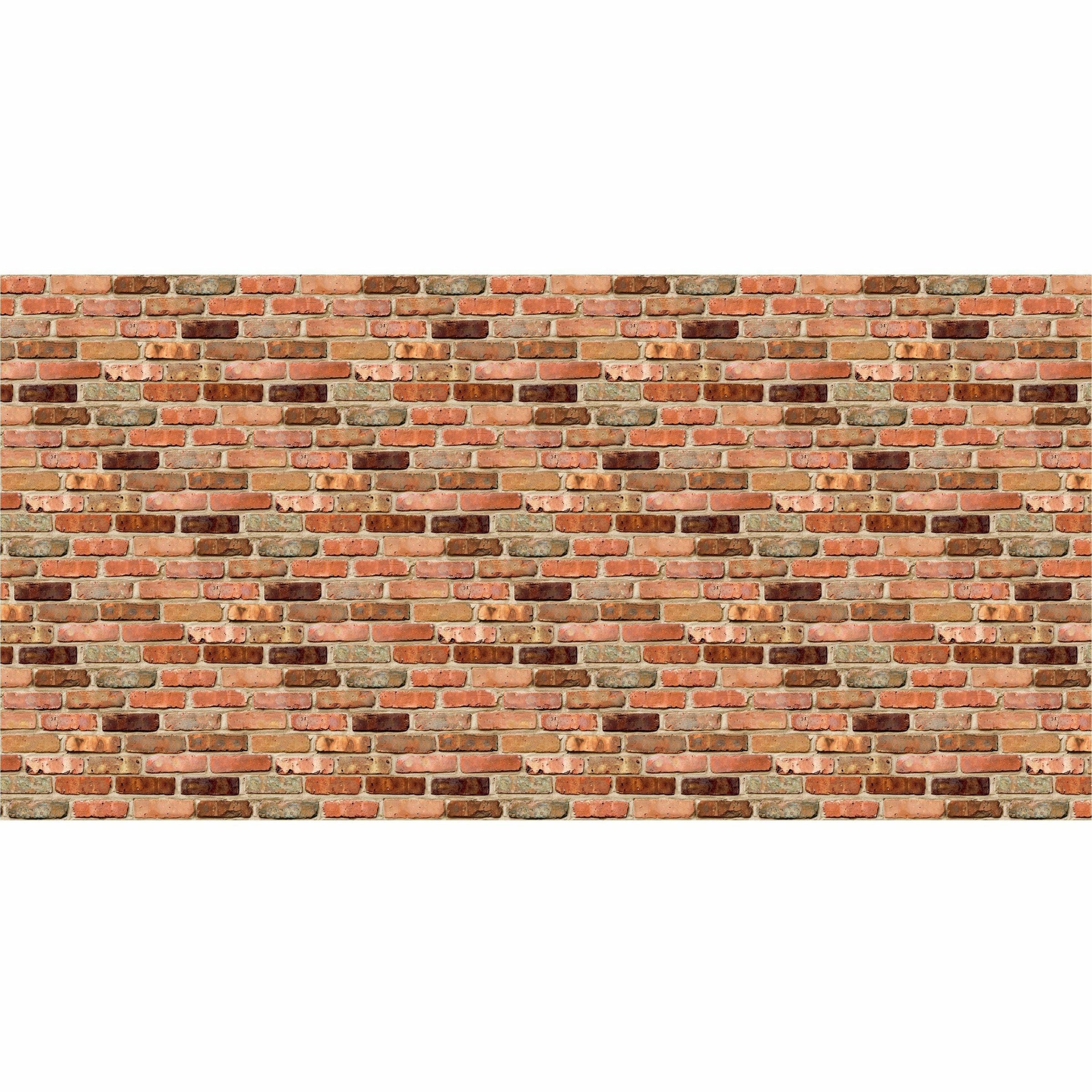 pacon-bulletin-board-paper-rolls-classroom-door-file-cabinet-school-home-office-project-display-table-skirting-party-decoration-48width-x-50-ftlength-1-roll-reclaimed-brick-paper_pacp0057465 - 3