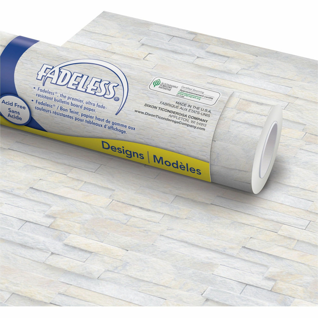 fadeless-bulletin-board-paper-rolls-art-room-classroom-school-home-office-decoration-door-file-cabinet-48width-x-50-ftlength-1-roll-ledger-stone-paper_pacp0057485 - 1