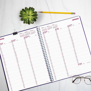 brownline-duraflex-weekly-appointment-planner-weekly-12-month-january-2024-december-2024-700-am-to-845-pm-quarter-hourly-monday-friday-700-am-to-545-pm-quarter-hourly-saturday-2-week-double-page-layout-8-1-2-x-11-sheet_redcb950vpur - 5
