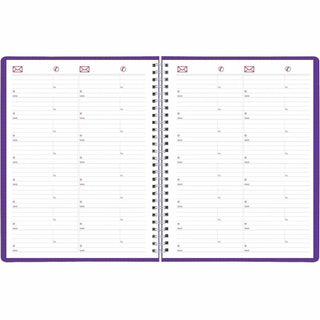 brownline-duraflex-weekly-appointment-planner-weekly-12-month-january-2024-december-2024-700-am-to-845-pm-quarter-hourly-monday-friday-700-am-to-545-pm-quarter-hourly-saturday-2-week-double-page-layout-8-1-2-x-11-sheet_redcb950vpur - 4