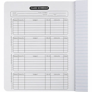 Sparco Composition Notebook - 100 Sheets - Letter - Black Cover - 12 / Pack