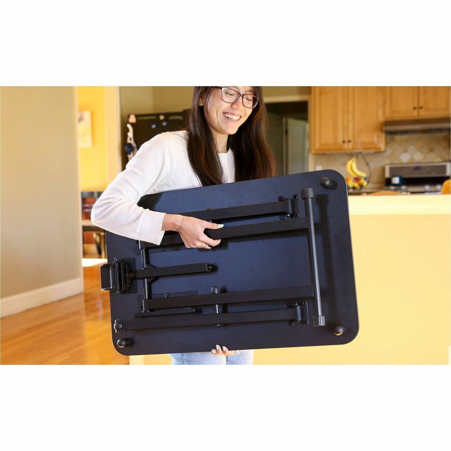 Victor Laptop Desk Riser - 28.7" Width x 18.5" Depth - Desk - Black