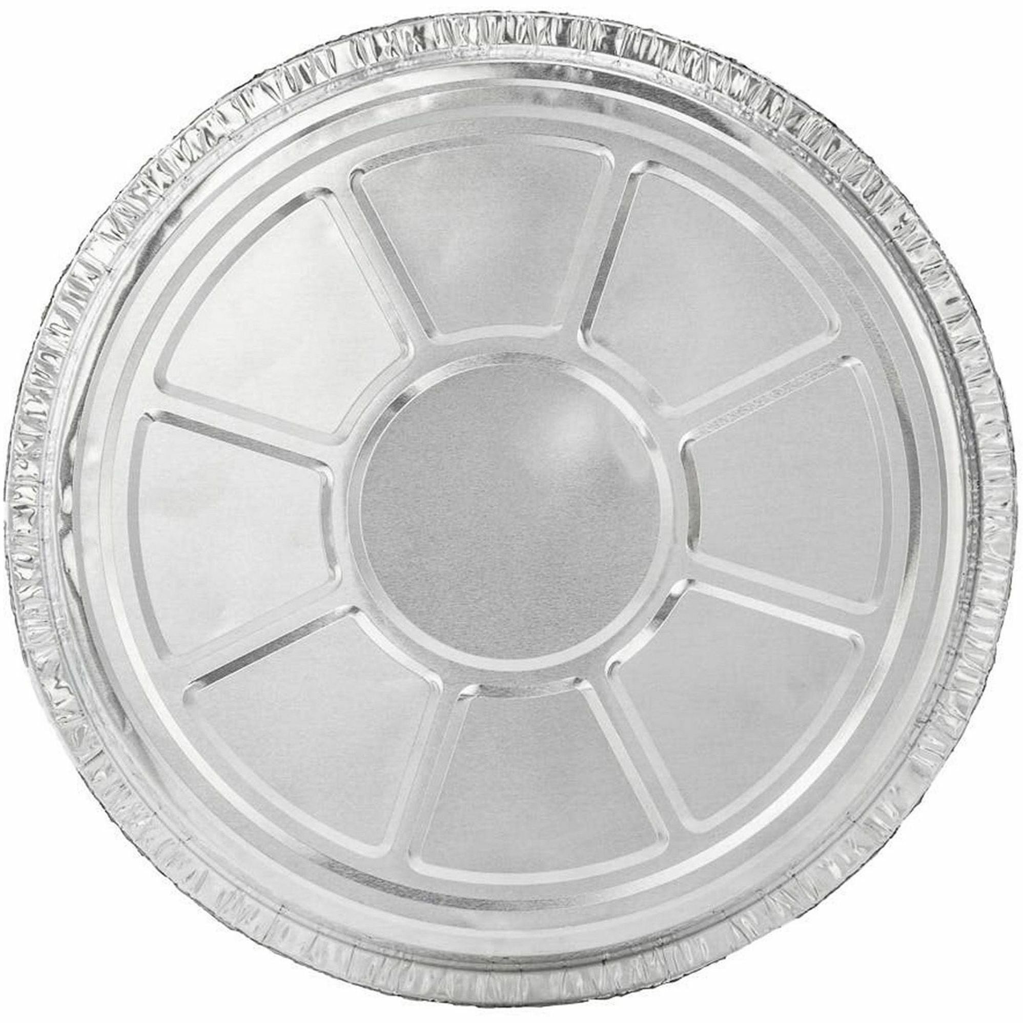 BluTable 9" Round Foil Pans - Food Storage, Food - Silver - Aluminum Body - Round - 500 / Carton - 2