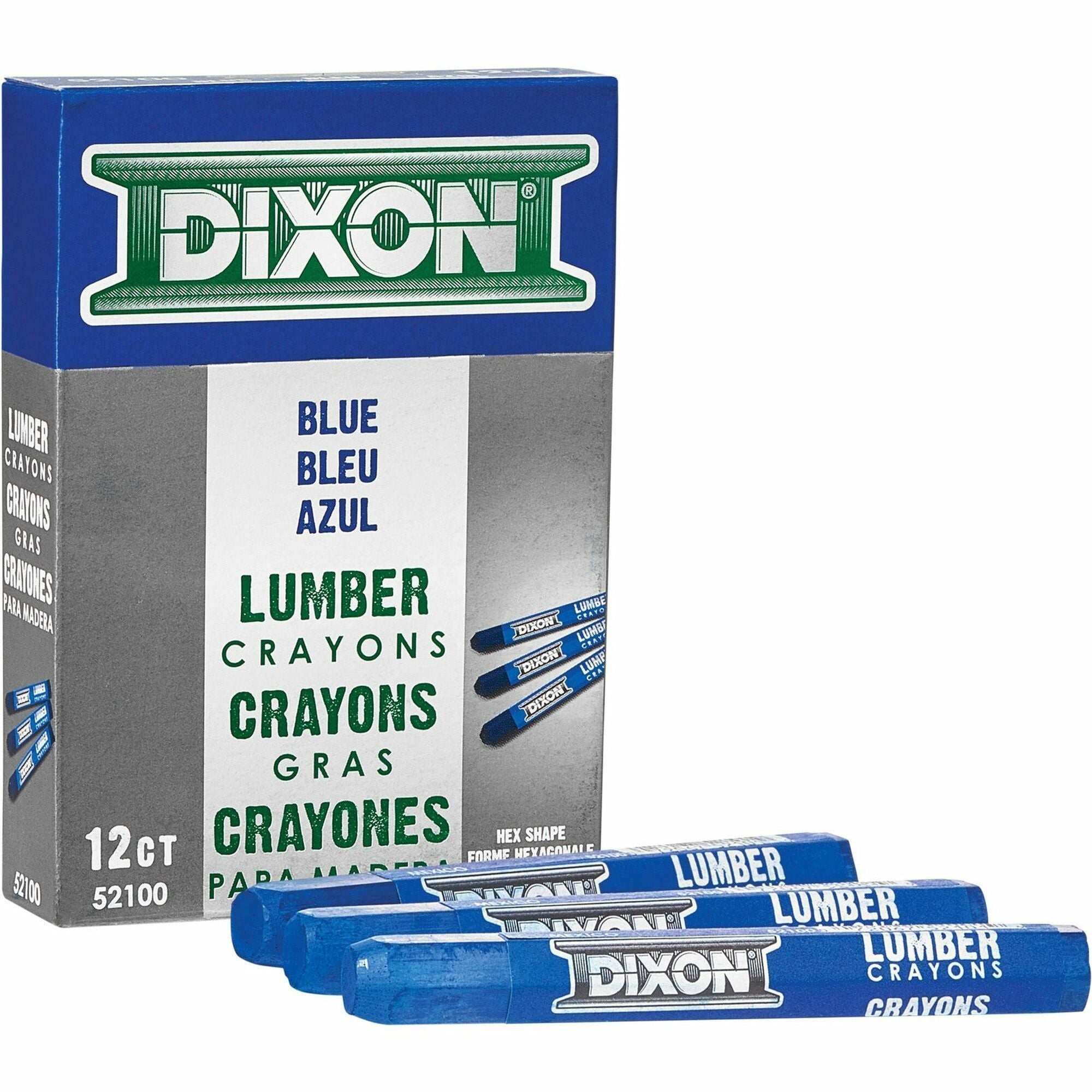 dixon-lumber-crayons-blue-12-box_dixx52100 - 1