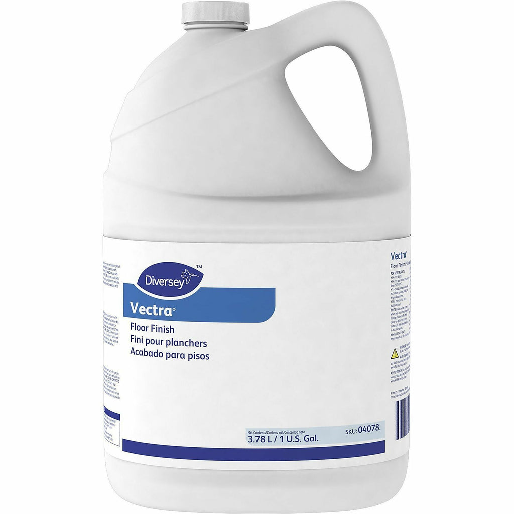 diversey-vectra-floor-finish-ready-to-use-128-fl-oz-4-quart-ammonia-scent-4-pack-durable-dirt-resistant-black-mark-resistant-scratch-resistant-scuff-resistant-off-white_dvo04078 - 2