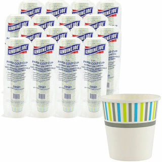 Genuine Joe 3 oz Cold Cups - 50.0 / Pack - 20 / Carton - White - Paper - Cold, Beverage