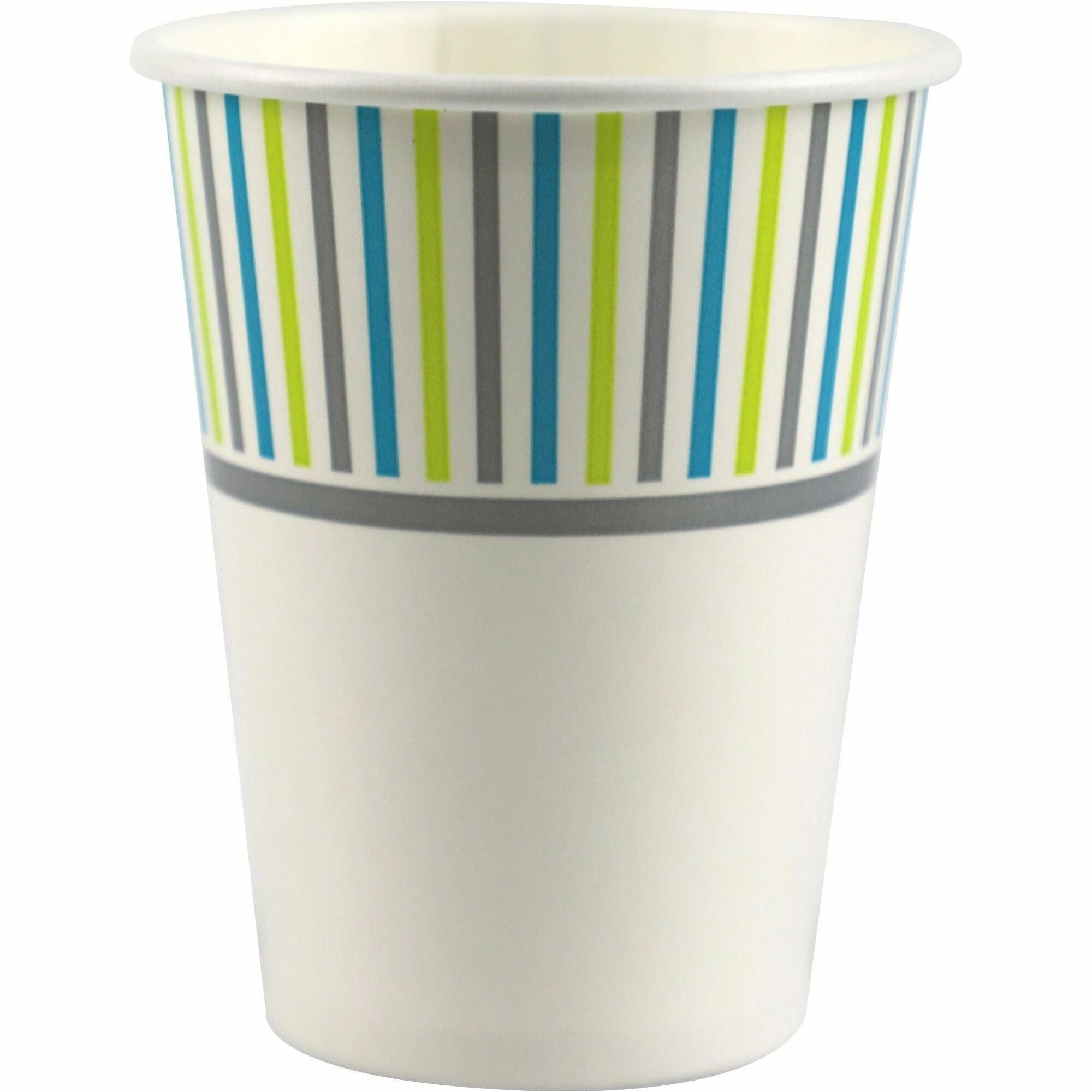 Genuine Joe 12 oz Cold Cups - 50.0 / Pack - 20 / Carton - White - Paper - Cold, Beverage