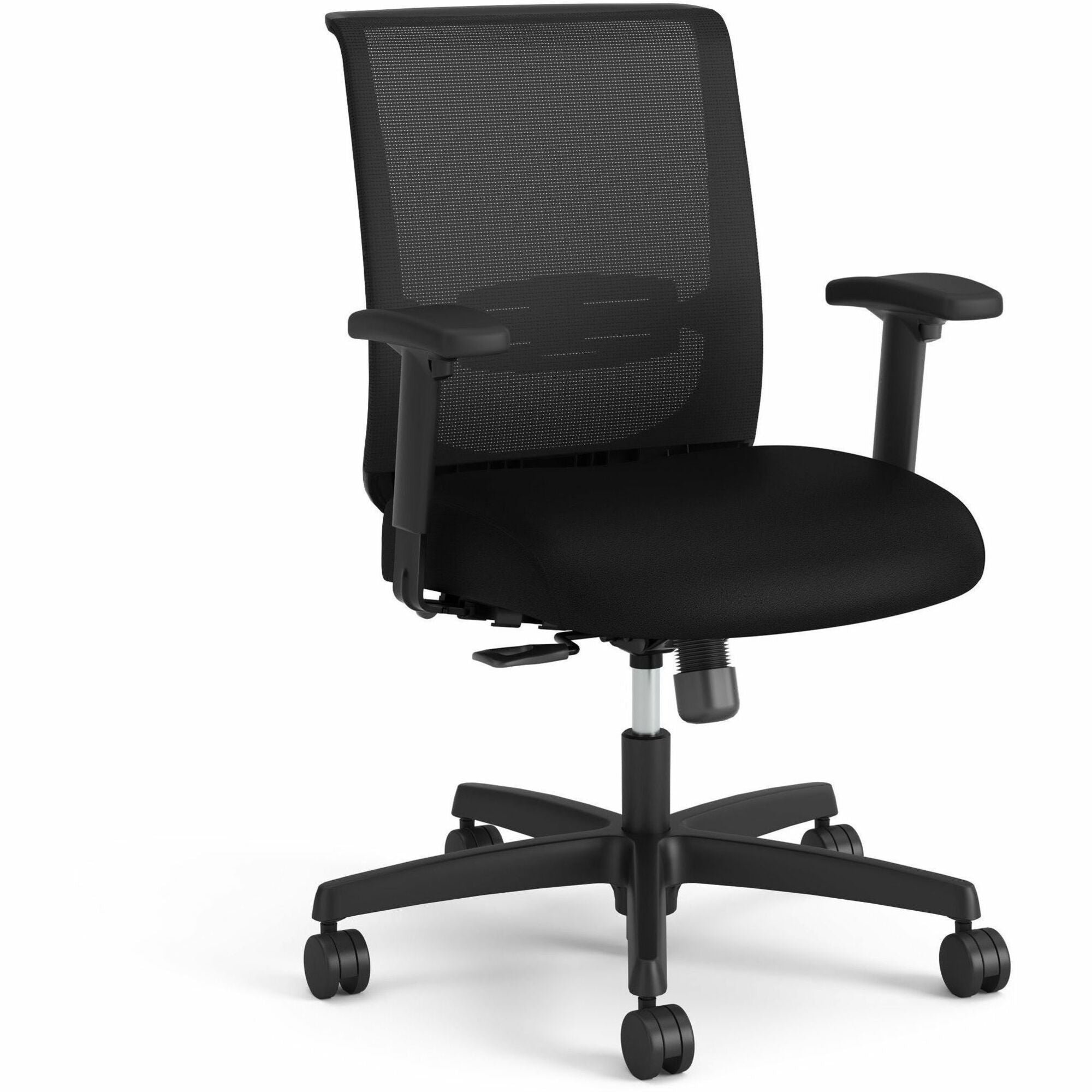 hon-convergence-swivel-tilt-task-chair-black-fabric-seat-5-star-base-black-1-each_honcmz1acu10 - 1