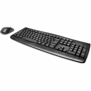 Keyboard for Life Wireless Desktop Set, 2.4 GHz Frequency/30 ft Wireless Range, Black