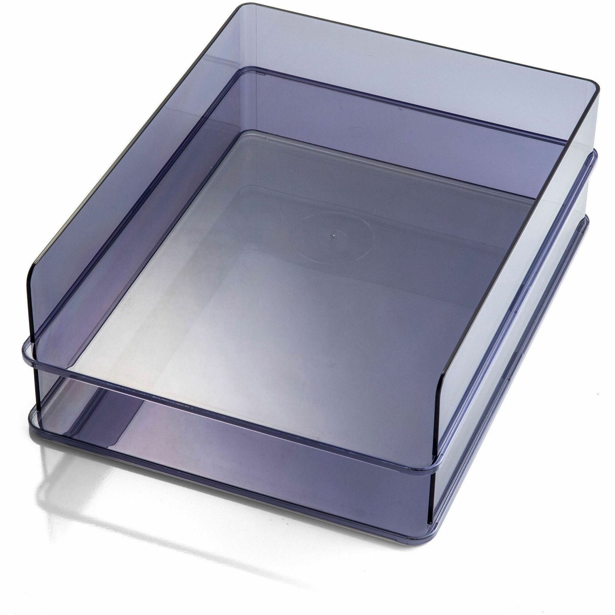 officemate-stackable-letter-trays-made-from-recycled-bottles-2pk-28-height-x-128-width-x-102-depthdesktop-stackable-translucent-gray-plastic-2-pack_oic21040 - 1