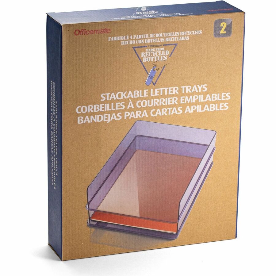 officemate-stackable-letter-trays-made-from-recycled-bottles-2pk-28-height-x-128-width-x-102-depthdesktop-stackable-translucent-gray-plastic-2-pack_oic21040 - 4