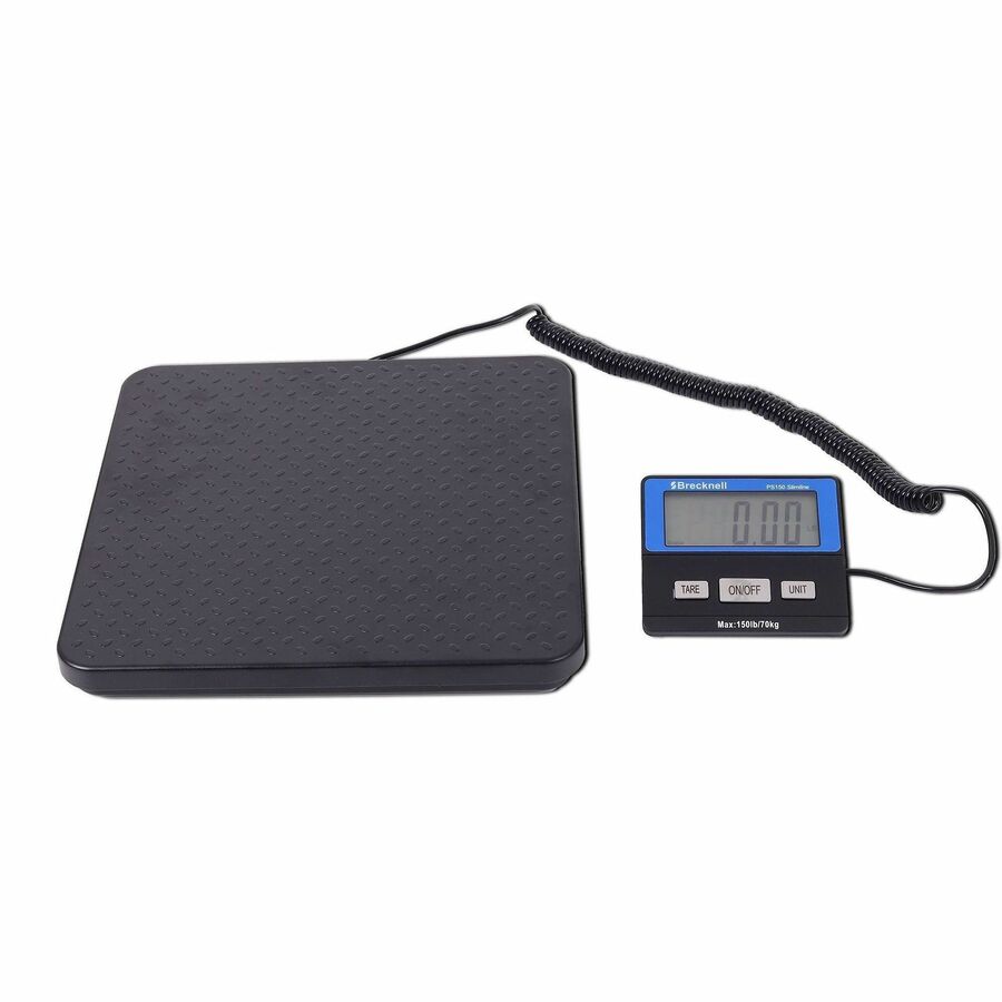 Brecknell PS Slimline Series - 150 lb / 70 kg Maximum Weight Capacity - Black