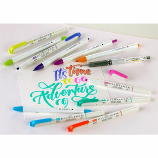 zebra-creative-note-taking-set-fine-pen-point-fine-marker-point-chisel-bullet-marker-point-style-felt-tip-assorted-gel-based-ink-retractable-12-pack_zeb12012 - 4