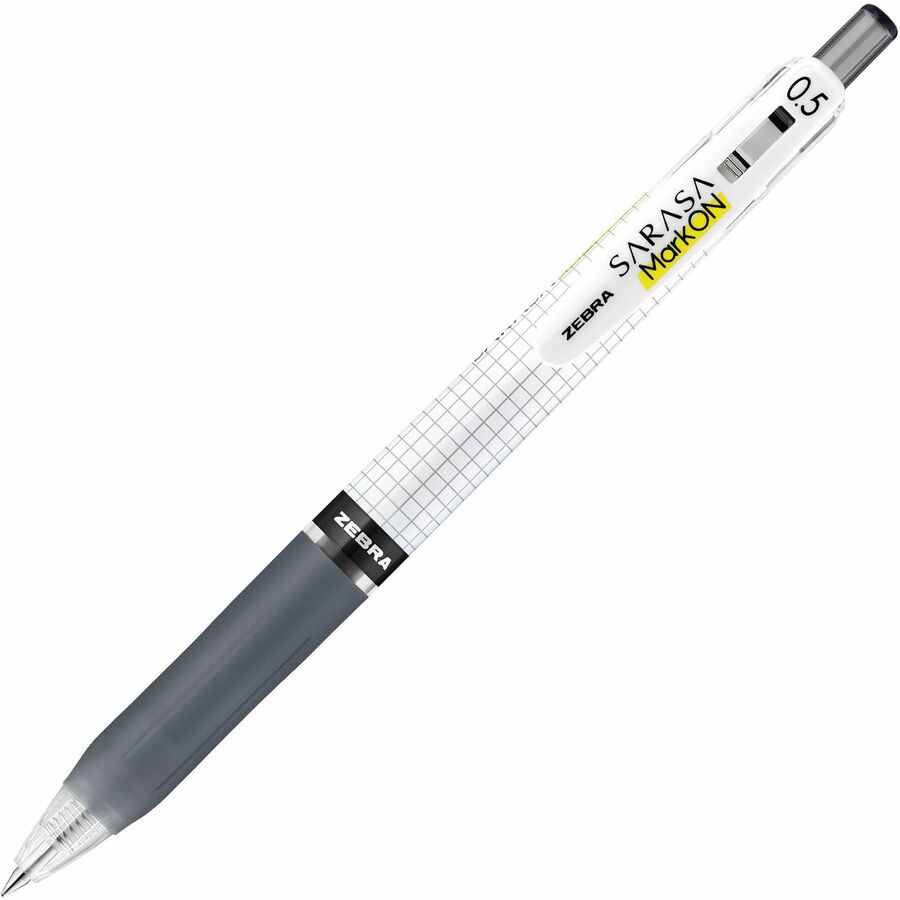 zebra-pen-sarasa-mark-on-gel-retractable-pens-fine-pen-point-127-mm-pen-point-size-retractable-black-water-based-ink-2-pack_zeb48412 - 5